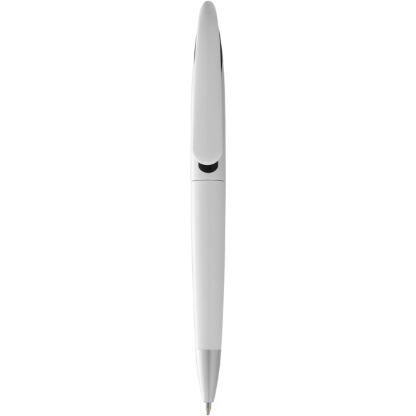 Swansea ballpoint pen - White / Solid black