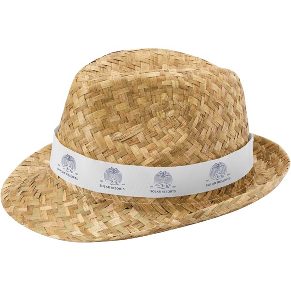 Pricus straw hat - White / Natural