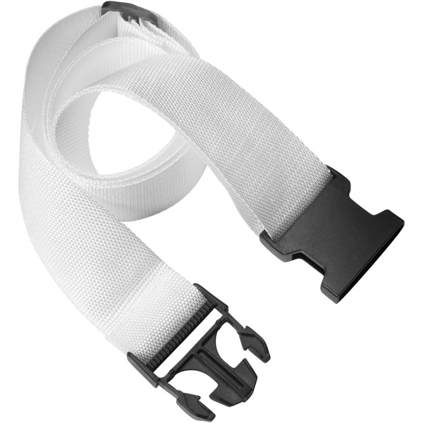 Popruh Saul na kufr - Bílá