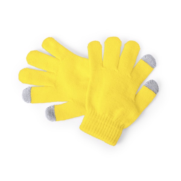 Touchscreen Gloves Pigun - Yellow