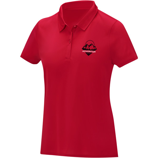 Deimos short sleeve women's cool fit polo - Red / 4XL