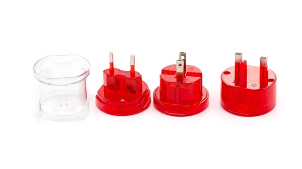 Plug Adapter Universal - Red