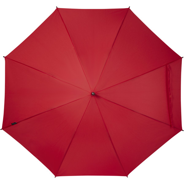 Niel 23\" auto open recycled PET umbrella - Red