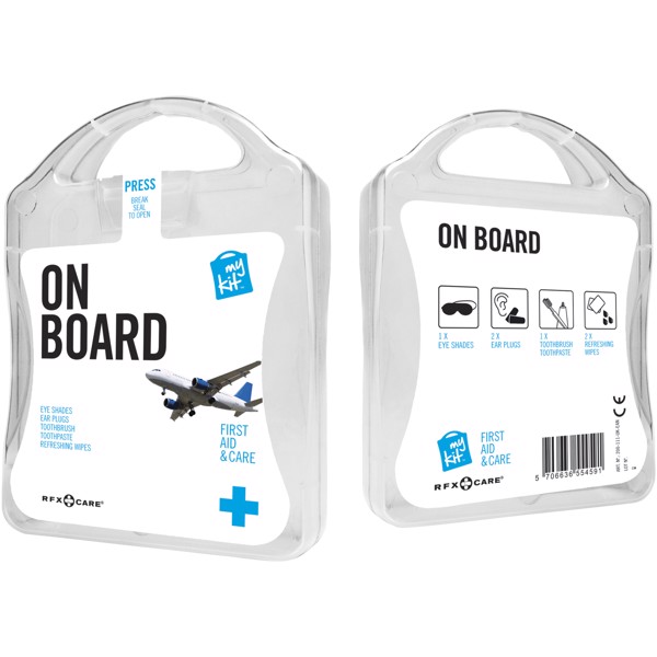 MyKit On Board Travel Set - Transparent White