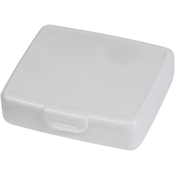 24dílná plastová krabička první pomoci Frederik - Bílá