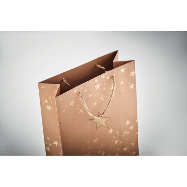 Gift paper bag with pattern Sparkle