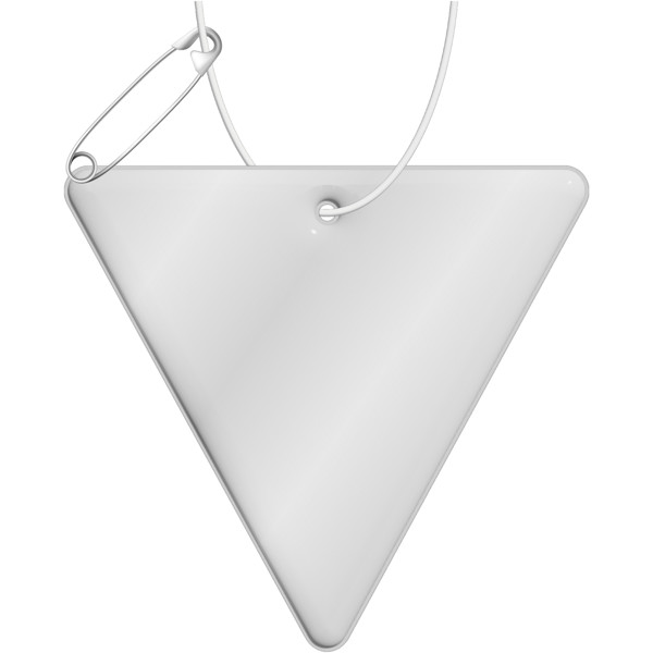 RFX™ H-12 inverted triangle reflective PVC hanger - White