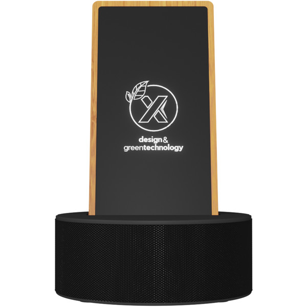 SCX.design W18 2x3W speaker station and 10W induction charger