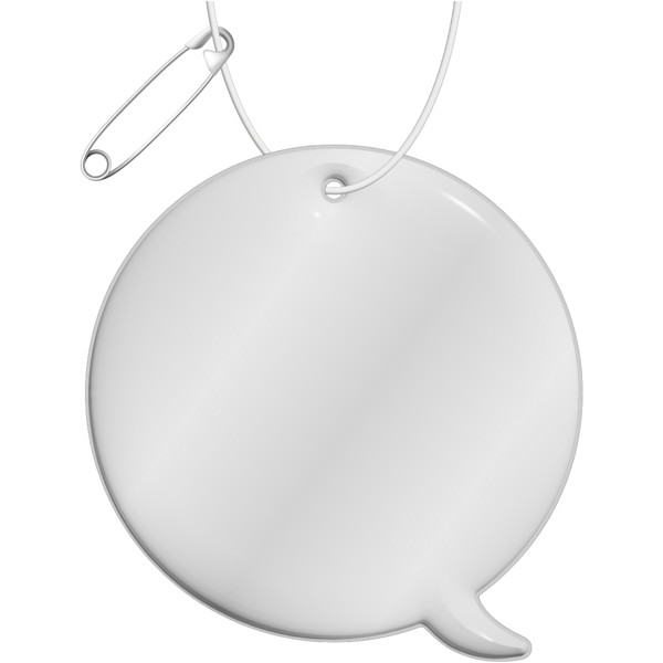 RFX™ H-09 callout reflective PVC hanger - White