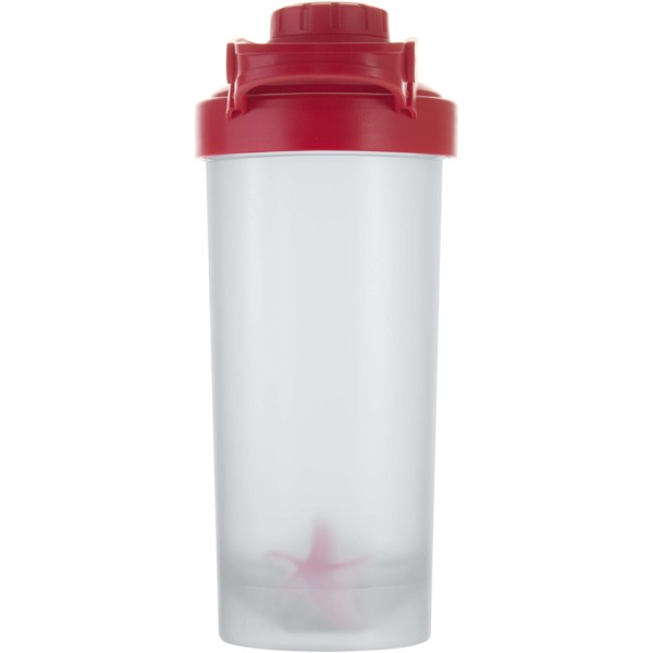 Forza 700 ml sport bottle with shaker ball - Red