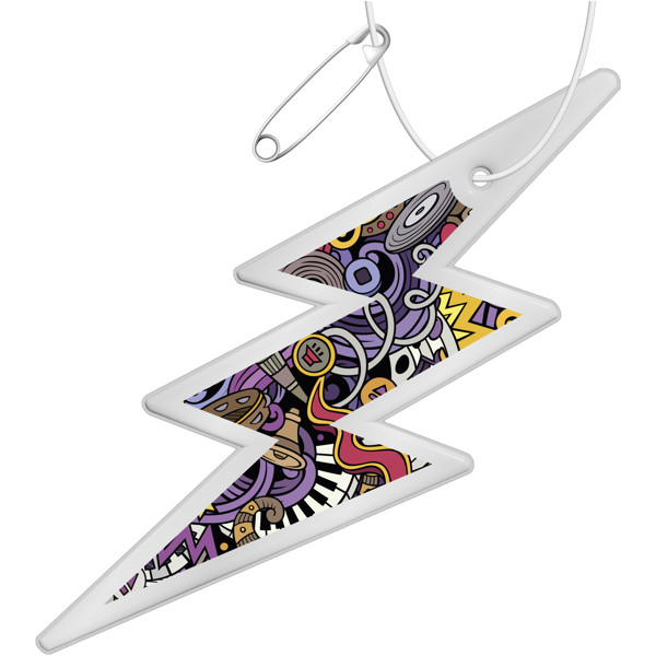 RFX™ H-10 flash reflective PVC hanger - White
