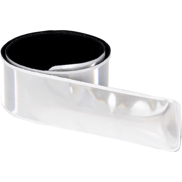 RFX™ 44 cm reflective PVC slap wrap - White