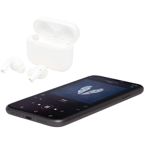 Braavos 2 True Wireless auto pair earbuds - White