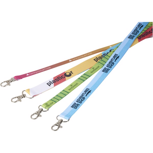 Lana sublimation lanyard - White / 20mm