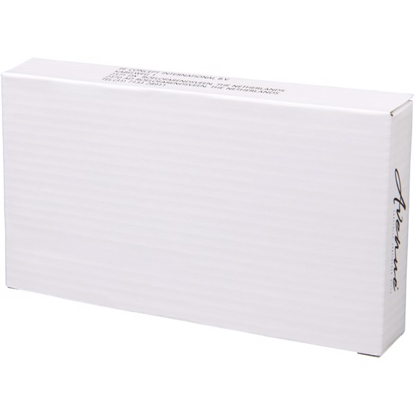 Plate 8000 mAh aluminium power bank - Silver