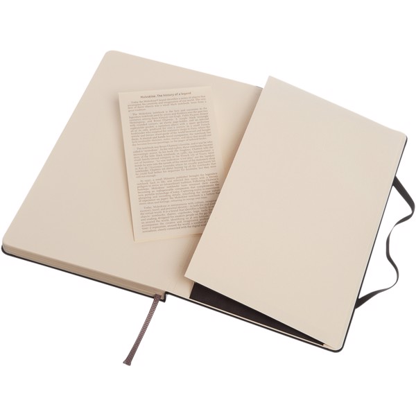 Moleskine Classic L hard cover notebook - dotted - Black
