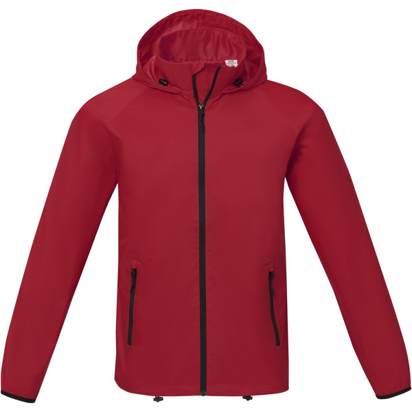 Dinlas men's lightweight jacket - Red / 3XL