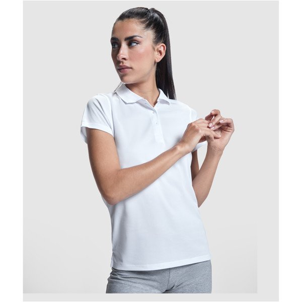 Monzha short sleeve women's sports polo - Red / XL