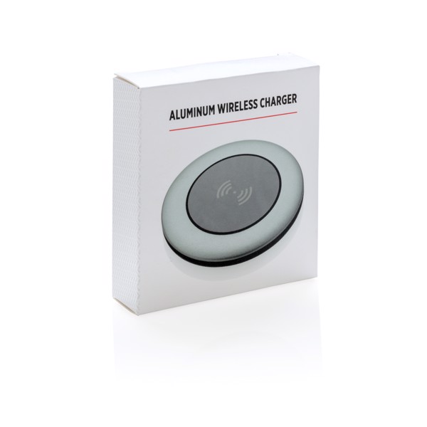 Aluminium 5W wireless charger