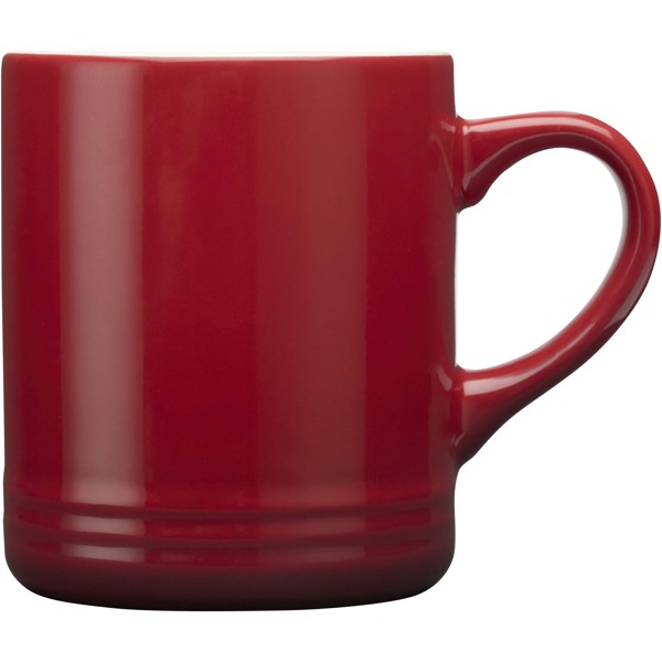 Laguna 330 ml ceramic mug - Red