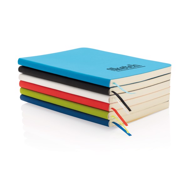 Standard flexible softcover notebook - White