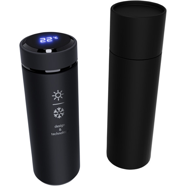 SCX.design D10 insulated smart bottle - Black