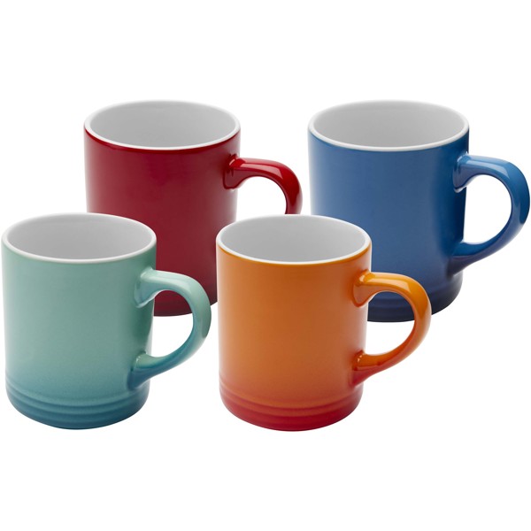 Laguna 330 ml ceramic mug - Red