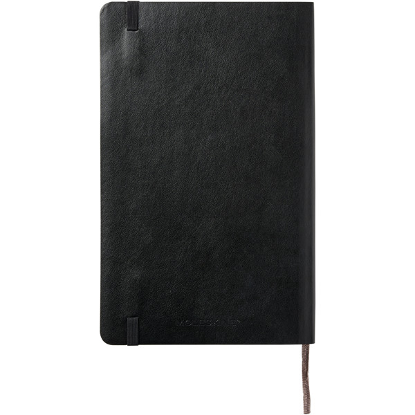 Moleskine Classic L soft cover notebook - plain - Black