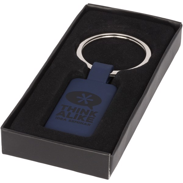Tokyo metal keychain - Dark blue