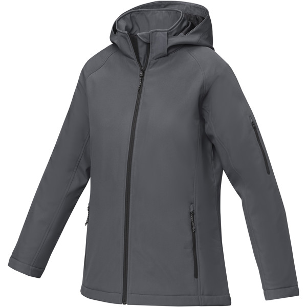 Notus women's padded softshell jacket - Storm Grey / XS