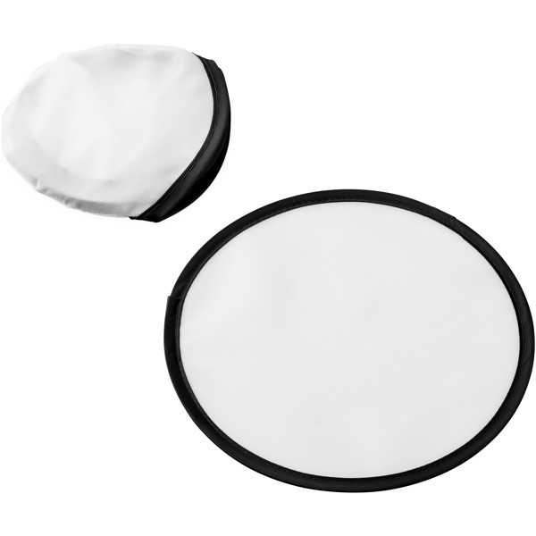 Florida frisbee with pouch - White