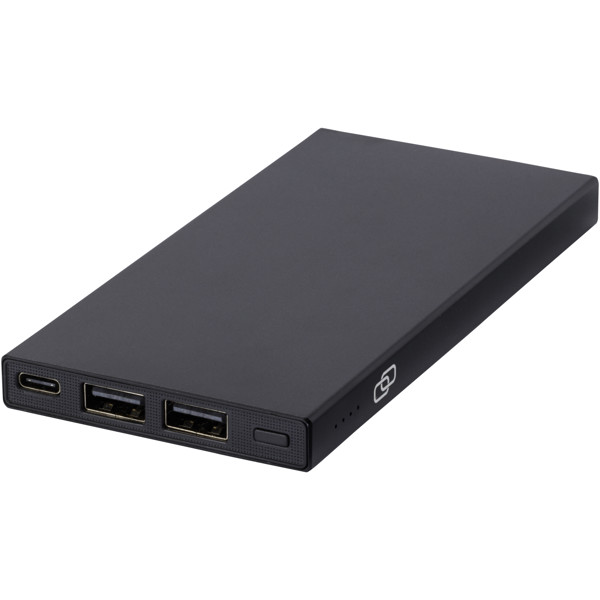Connect 5000 mAh recycled aluminium power bank
