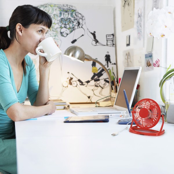 Mini Fan Miclox - White