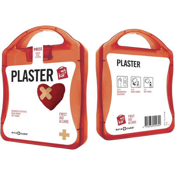 Sada náplastí - Červená s efektem námrazy