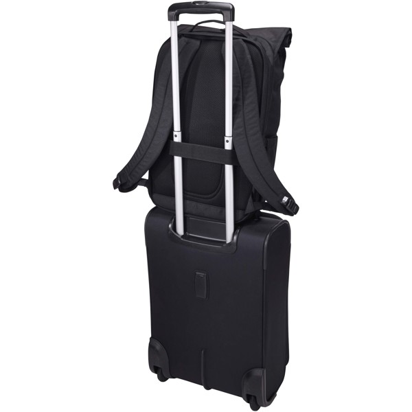 Case Logic Variate 17\" recycled expandable roll-top laptop backpack