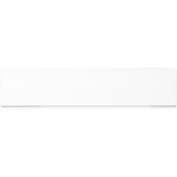 Refari 15 cm recycled plastic ruler - White