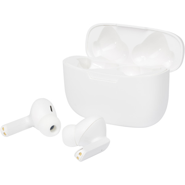 Essos 2.0 True Wireless auto pair earbuds with case - White
