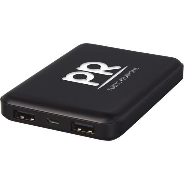 Gleam 5000 mAh ultra slim light-up power bank