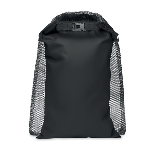 Vodotěsná taška 6L s popruhem Scuba Mesh - black
