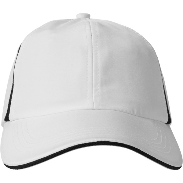 Momentum 6-panel cool fit sandwich cap - White