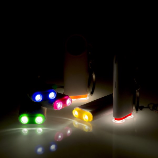 Keyring Coin Kipor - White