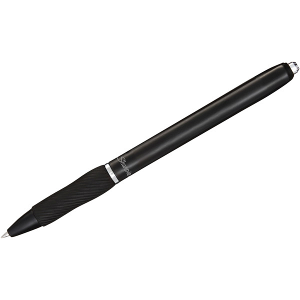 Sharpie® S-Gel ballpoint pen (black ink) - Solid Black / Solid Black