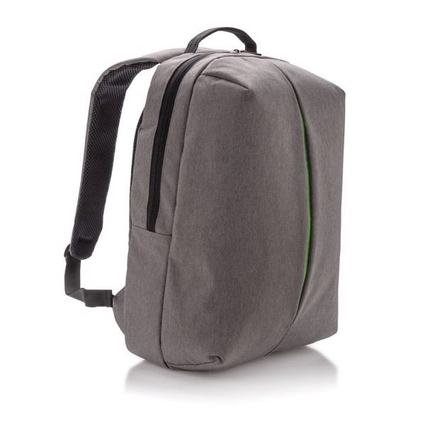 Smart office & sport backpack - Grey / Green