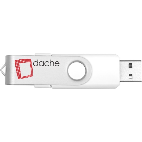 OTG Rotate USB - White / 1GB