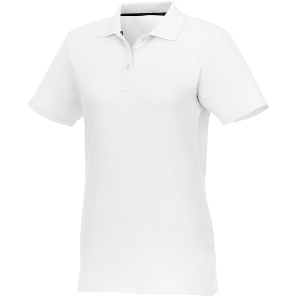 Polo de manga corta para mujer "Helios" - Blanco / 3XL