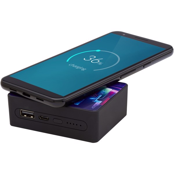 Batería externa inalámbrica de 10 000 mAh "Fusion"