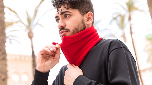 Neck Warmer Nostal - Black