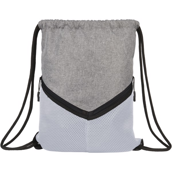 Voyager drawstring backpack - White / Grey