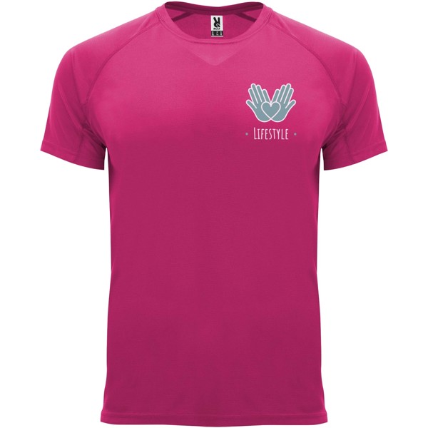 Bahrain short sleeve men's sports t-shirt - Rossette / roly-2XL