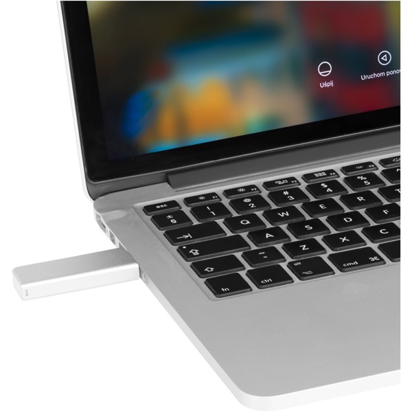 USB disk Glide 4 GB - Stříbrný